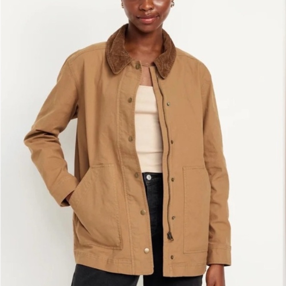 Old Navy Brown Utility Jacket for Women